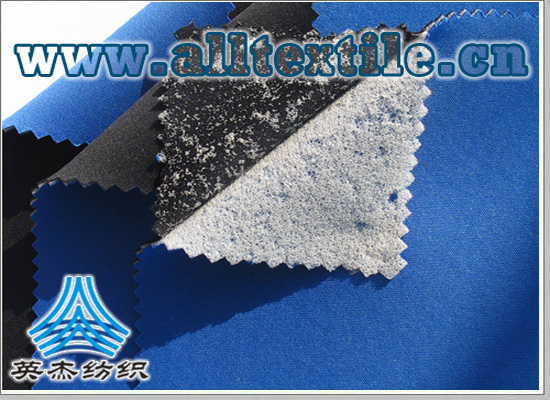 四面弹针织布 4mm海绵 四面弹针织布复合面料