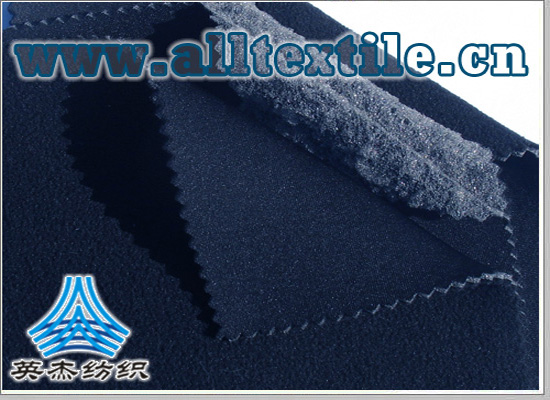 双面针织布 海绵 摇粒绒三层复合面料