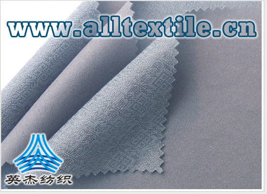 透湿透气有光提花涤纶布 50d针织布tpu复合面料