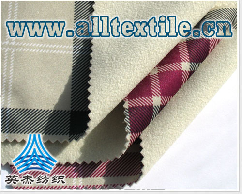 sp156三层摇料绒复合面料