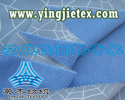 涤纶针织和摇粒绒三层复合面料de1211